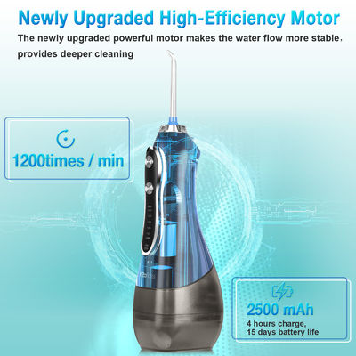 Portable Water Flosser Oral Irrigator 5 Modes Electric