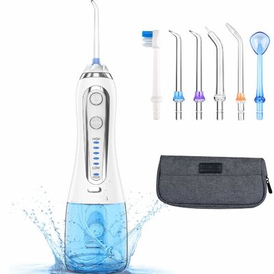Dental Battery Operated Water Flosser Electric With Detachable Reservoir