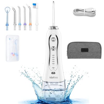 OEM ODM 5 Modes Rechargeable Water Flosser Cordless Battery Operated