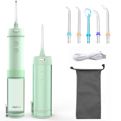 Portable Water Flosser IPX7 Waterproof With Optional Nozzles Water Pick