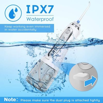 5V Rechargeable Water Flosser , Oral Hygiene Irrigator With 0.3L Tank