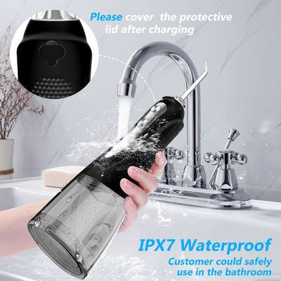 Waterpik Cordless Water Flosser Rechargeable Portable Oral Irrigator Black
