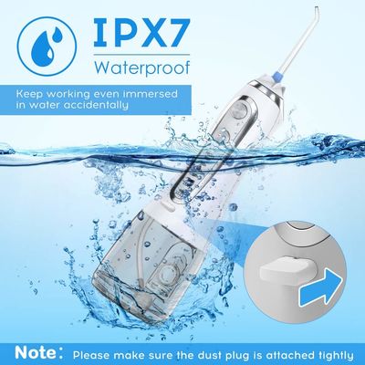 Handheld Dental SPA Oral Irrigator Waterproof IPX7 Cordless With 5 Modes