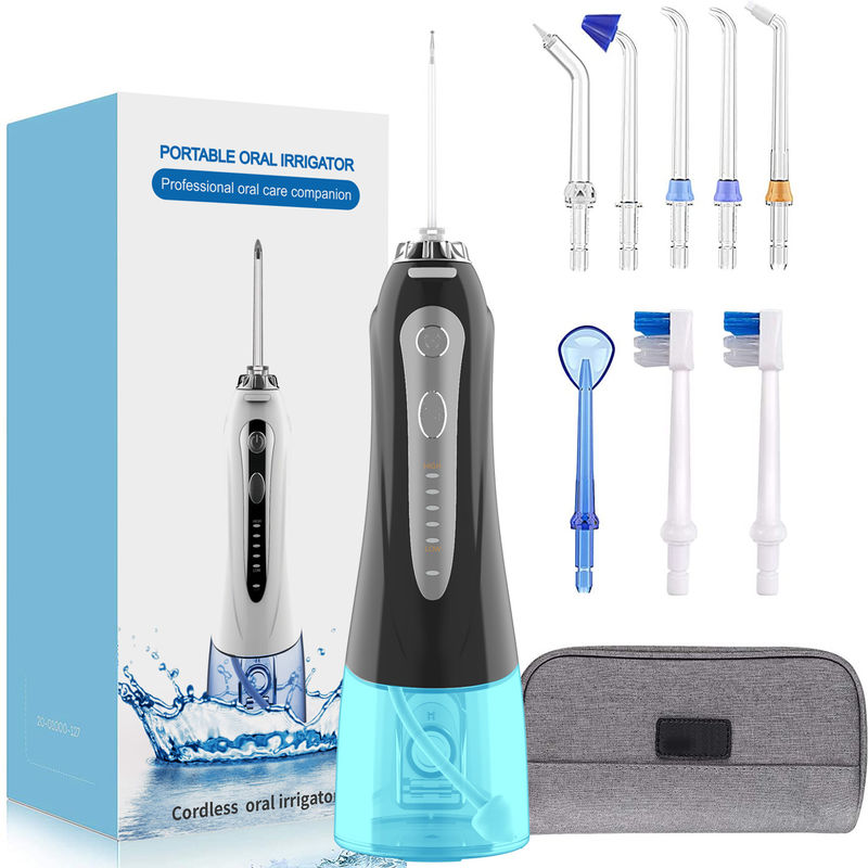 IPX7 Rechargeable Water Flosser Electric 2500mAh Battery Operated Handheld