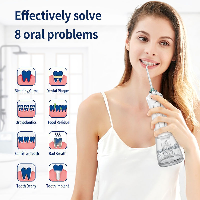 Oem Odm 300 Ml Water Tank Portable Oral Irrigator For Cleaning Teeth
