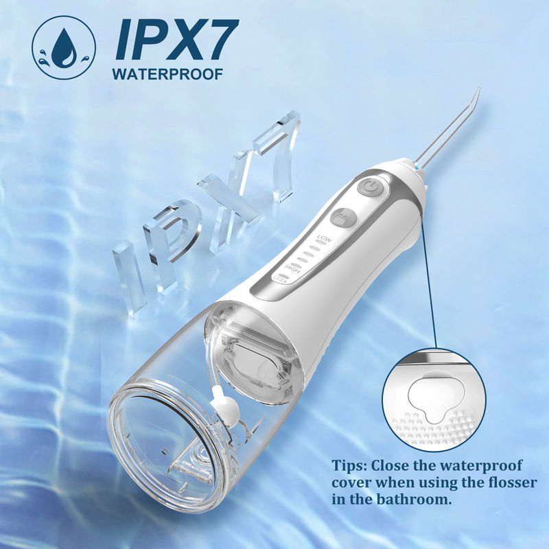IPX7 Waterproof Cordless Water Dental Flosser Oral Irrigator