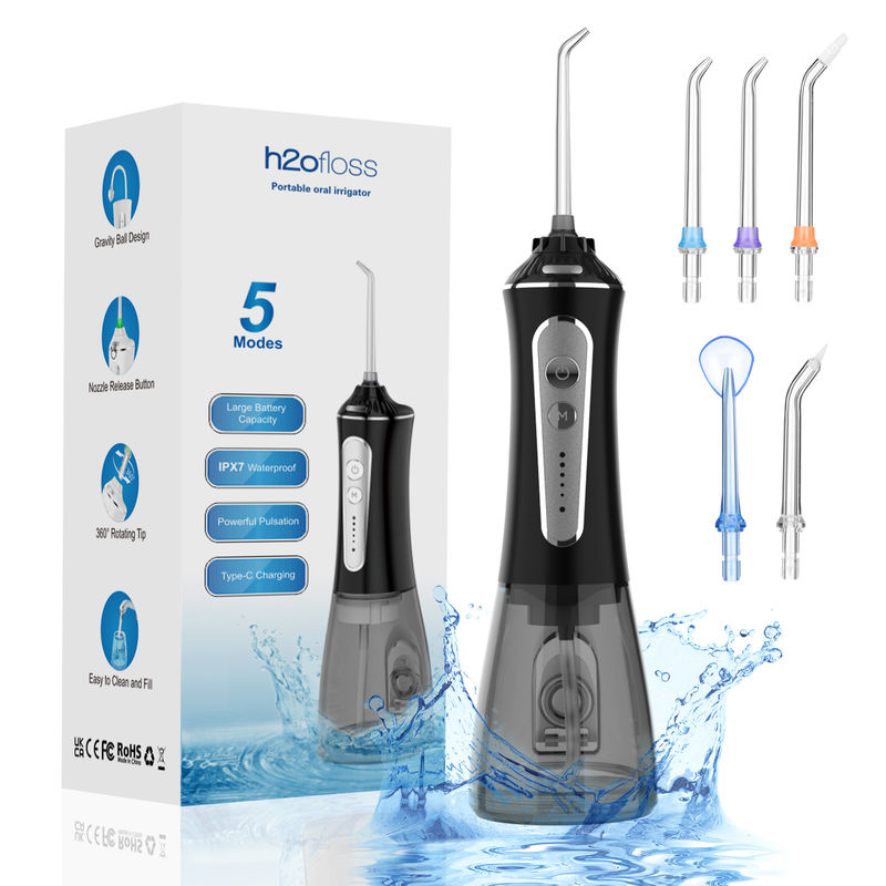 300ml Cordless Water Flosser Teeth Cleaner Personal Health Care Portable