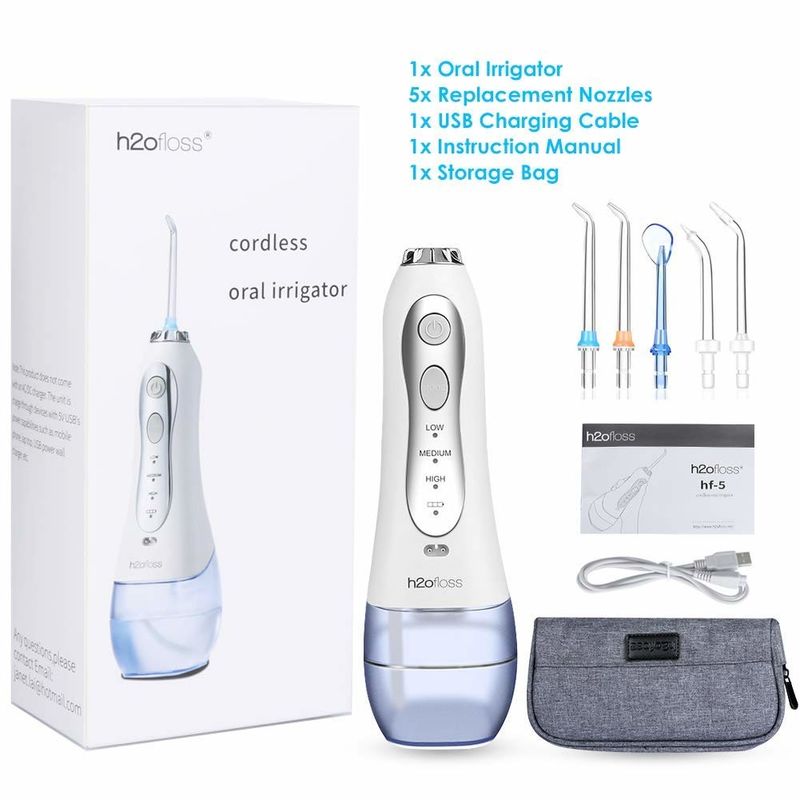 Electric Sonic Fusion Water Flosser Household With 300ML Tank