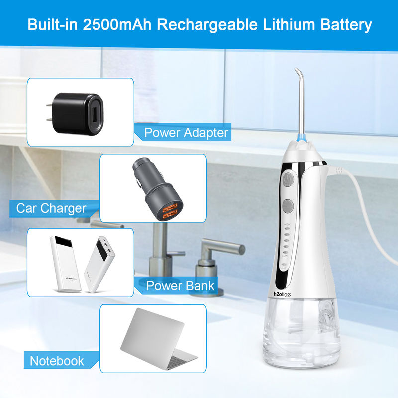 Rechargeable Water Irrigator For Teeth Multifunction KC Approved