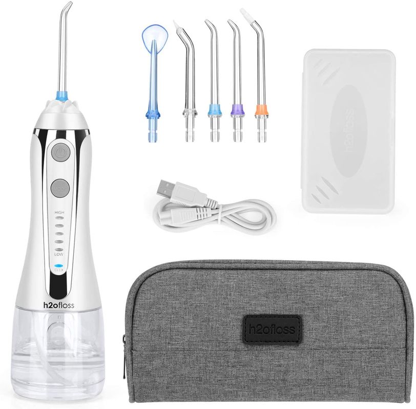 H20floss Dental Cleaning Water Jet , Ultra Professional Water Flosser