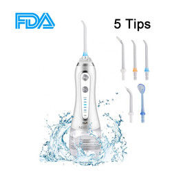 H2ofloss Oral Irrigator Water Flosser portable USB Charging FCC Approved