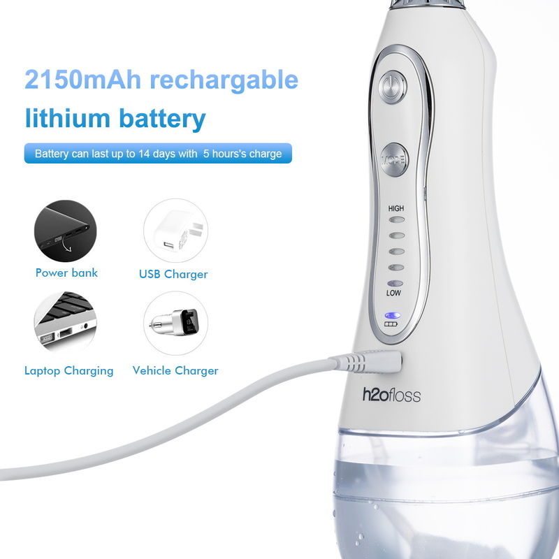 Professional Cordless Water Flosser Rechargeable Portable H2ofloss
