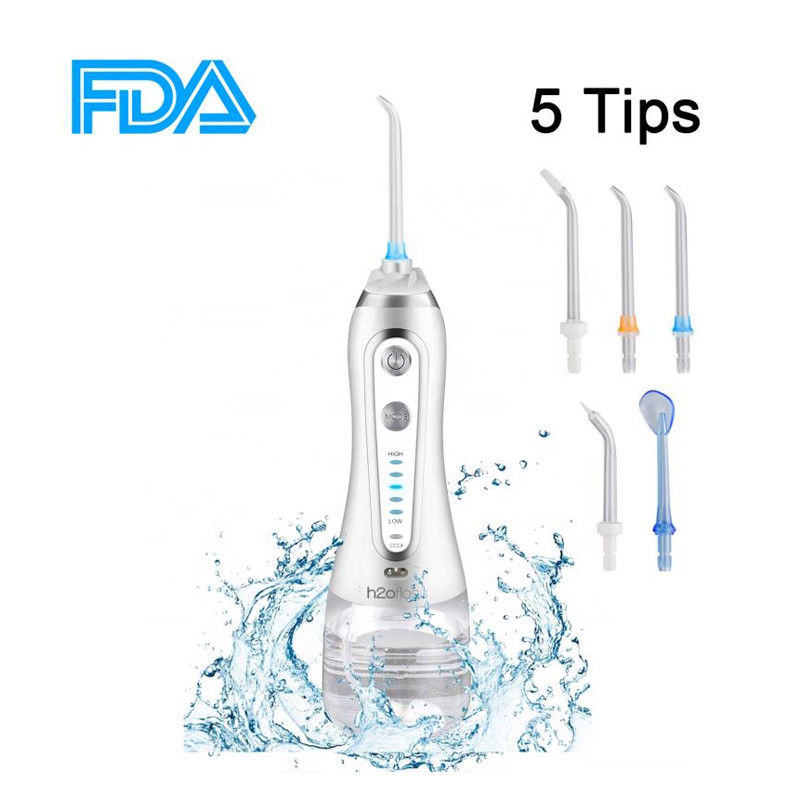 FDA H20 Flosser Cordless Oral Irrigator , White Cordless Plus Water Flosser