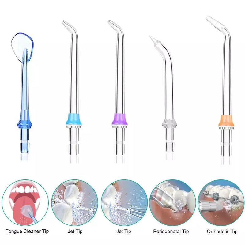 5 Modes Oral Irrigator Water Flosser Portable Dental Care With 5 Nozzles