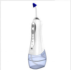 ABS Ultrasonic Water Flosser Oral Irrigator 2500mA 5V With 5 Nozzles