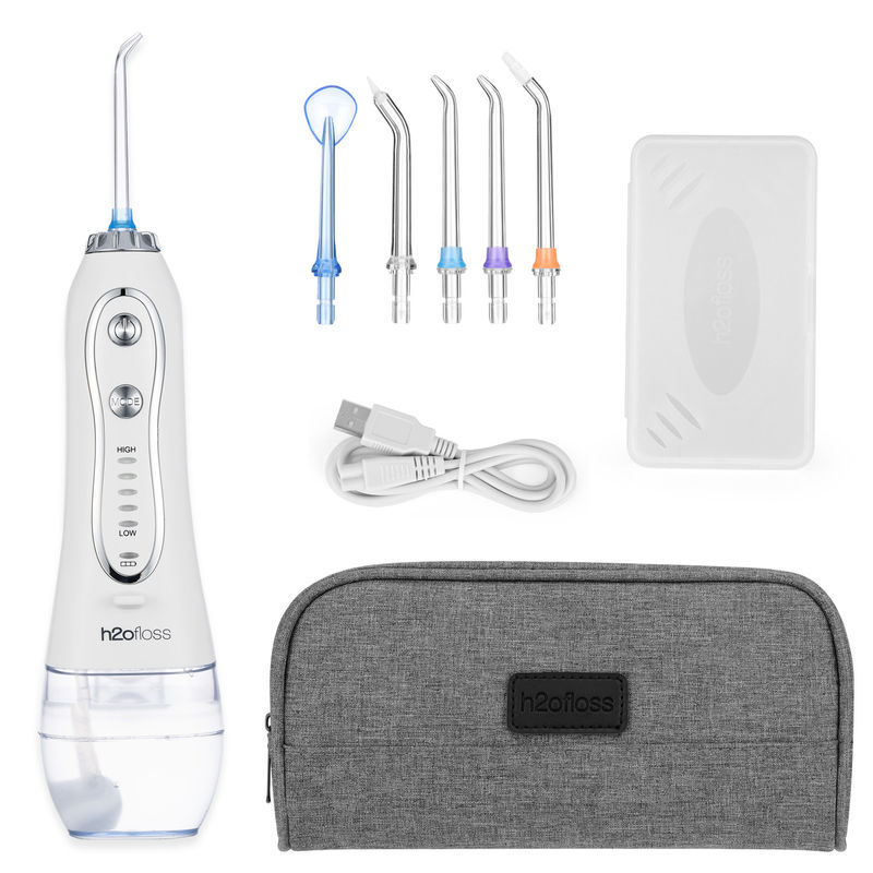 Cordless  H2Ofloss Water Flosser Portable Rechargeable For Oral Health