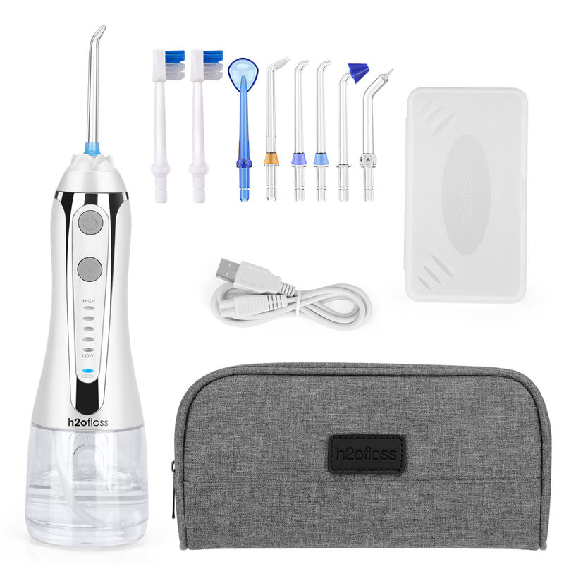 5 Modes H2Ofloss Cordless Water Flosser With 300ml Water Tank