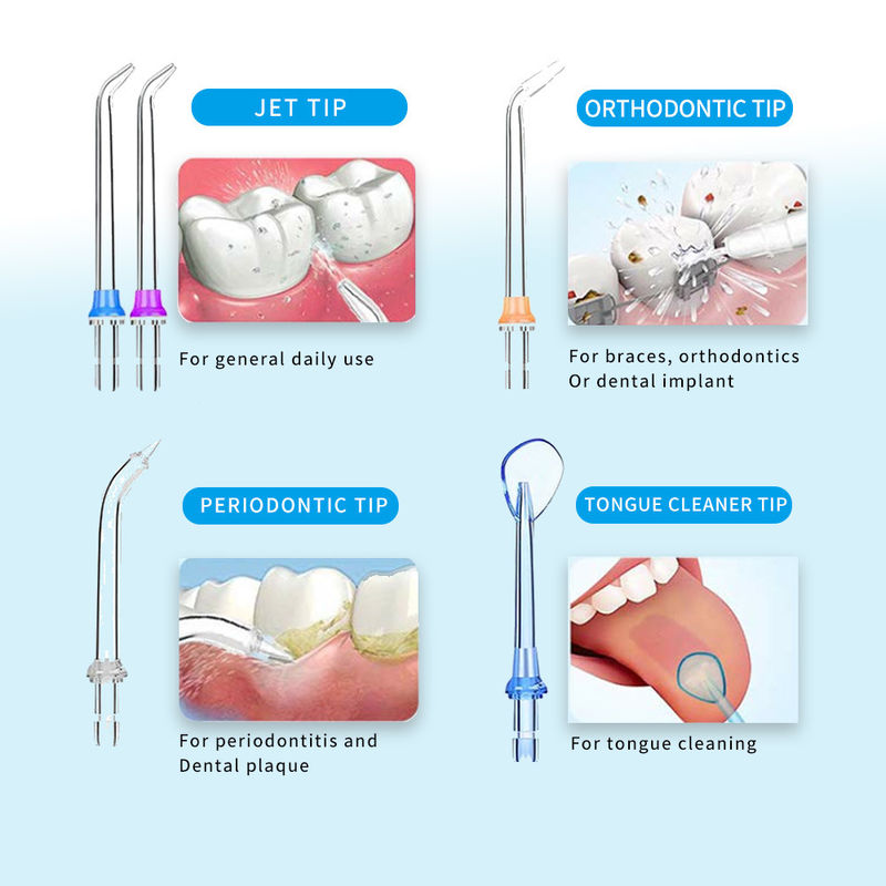 cordless Oral Irrigator Water Flosser With 3 working modes FDA Approved