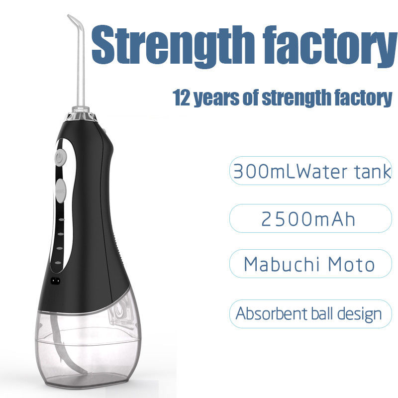 Portable Battery Operated Water Jet , Household Dental Cleaning Water Jet
