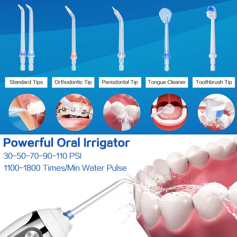 h2ofloss water dental flosser oral irrigator buccal water toothpick