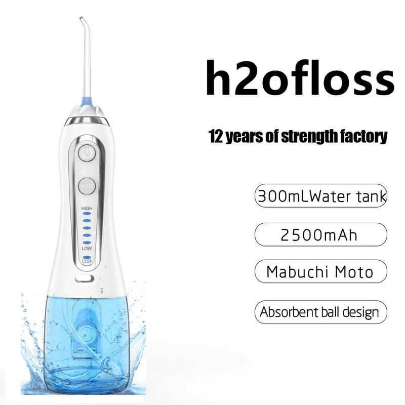 Home / Travel Use Cordless Portable Water Flosser 2500mAh Battery Operated