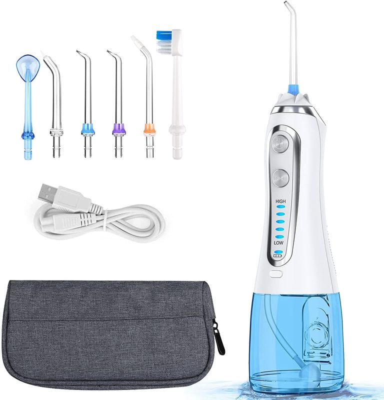 300ml Portable Cordless Rechargeable H2Ofloss Dental Water Flosser